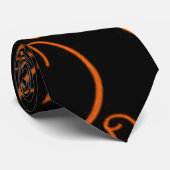 ハロウィーンパンプキンジャックオランタンネクタイ ネクタイ (ロール)
