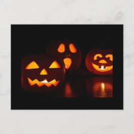ハロウィーンパンプキンスケア ポストカード