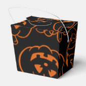 ハロウィーンパンプキンズジャック – O – ランタンの好意ボックス フェイバーボックス (裏面サイド)