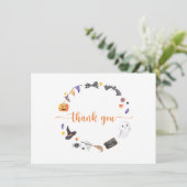 ハロウィーンパンプキンズブーサンキューカード サンキューカード (スタンド正面)