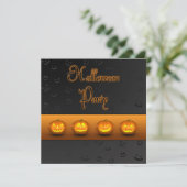 ハロウィーンパンプキンズJack-o-Lantern 招待状 (スタンド正面)