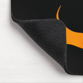 ハロウィーンパンプキンダックシュントJack-o-Lantern Costum マウスパッド (コーナー)