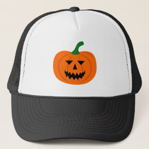 ハロウィーンパンプキントラッカーハット キャップ