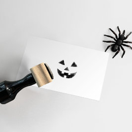 ハロウィーンパンプキンハロウィーンのカボチャのちょうちんスミリー顔 ラバースタンプ