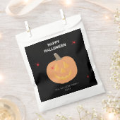 ハロウィーンパンプキンハロウィーンファミリーパーティー フェイバーバッグ (クリップ留めされた状態)