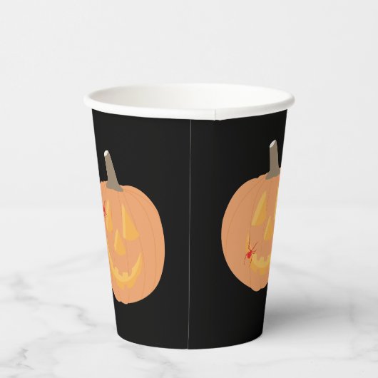 ハロウィーンパンプキンハローウィンパーティ 紙コップ (右)