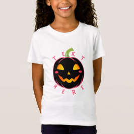 ハロウィーンパンプキンバイブデザインTシャツ Tシャツ