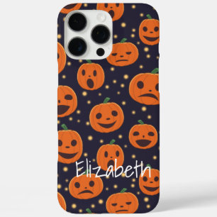 ハロウィーンパンプキンパターンハロウィーンのカボチャのちょうちんカスタム iPhone 16 PRO MAXケース