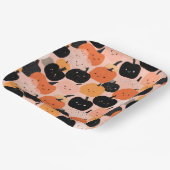 ハロウィーンパンプキンパッチ – フェスティバル秋 ペーパープレート (傾斜あり)