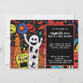 ハロウィーンパンプキンパロオザパーティー 招待状 (正面)