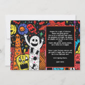 ハロウィーンパンプキンパロオザパーティー 招待状 (裏面)