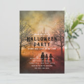 ハロウィーンパンプキンファミリーパーティの招待状 招待状 (スタンド正面)