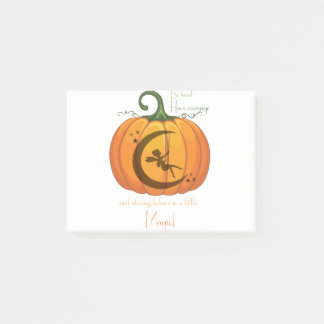 ハロウィーンパンプキンフェアリーデザイン ポストイット
