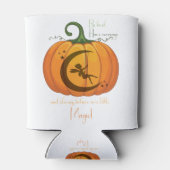 ハロウィーンパンプキンフェアリーデザイン 缶クーラー (裏面)