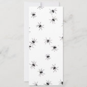 ハロウィーンパンプキンブーベビー招待 招待状 (裏面)