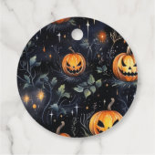 ハロウィーンパンプキンラベル フェイバータグ (裏面)