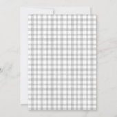 ハロウィーンパンプキンリトルブベビーシャワー招待状 サンキューカード (裏面)