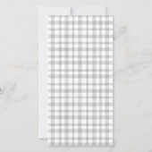 ハロウィーンパンプキンリトルブベビーシャワー招待状 サンキューカード (裏面)