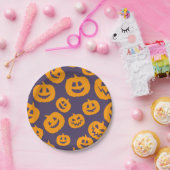 ハロウィーンパンプキン紙プレート ペーパープレート (パーティー)