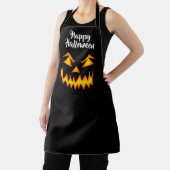 ハロウィーンパンプキン顔エプロン エプロン (インサイチュ)