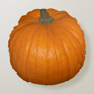 ハロウィーンパンプキン食品写真 ラウンドクッション