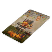 ハロウィーンパンプキン饗宴ファンタジーアート マグネット (左側)