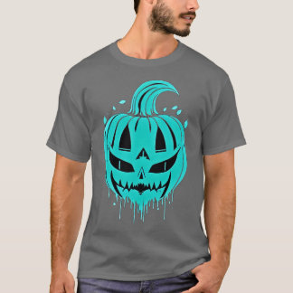 ハロウィーンパンプキ不気味ン Tシャツ