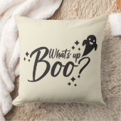 ハロウィーンパン – ブーって何だ？ クッション (ブランケット)