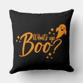 ハロウィーンパン – ブーって何だ？ クッション (裏面)