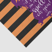 ハロウィーンパープルウィッチ私はあなたに魔法をかける 薄葉紙 (詳細)