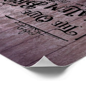 ハロウィーンパープルグランジゴシックSalem Broom Company ポスター (角)