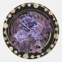 ハロウィーンパープルゴシックバラ