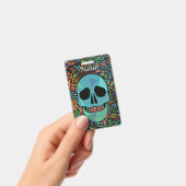 ハロウィーンヒッピースカルサンダー_コーブ バッジ (手持ち)