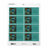 ハロウィーンヒッピースカルサンダー_コーブ ラベル (フルシート)