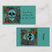 ハロウィーンヒッピースカルサンダー_コーブ 名刺 (正面/裏面)