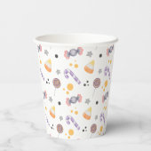 ハロウィーンヒポタムスリトルブベビーシャワー 紙コップ (裏面)