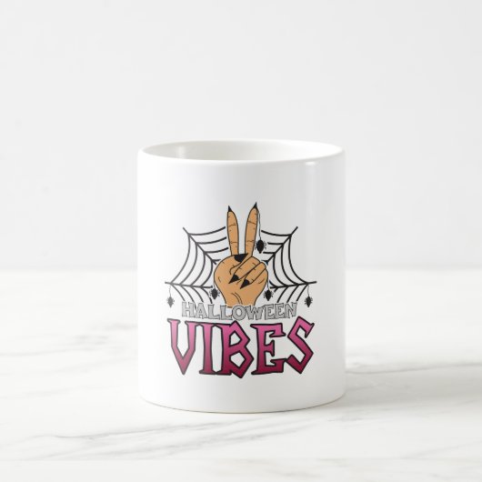 ハロウィーンビア,ハロウィーン,怖い,衣装 コーヒーマグカップ (中央)