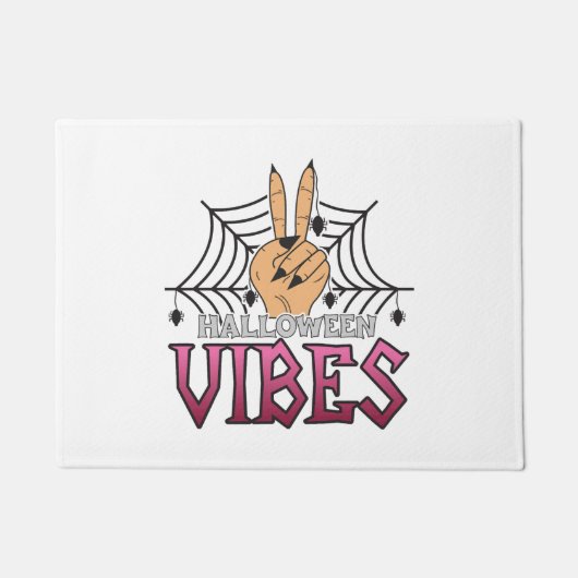 ハロウィーンビア，ハロウィーン，怖い，衣装 ドアマット (正面)