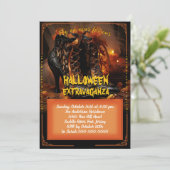 ハロウィーンビウィッチブーツ 招待状 (スタンド正面)