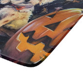 ハロウィーンビコンフリースカボチャ怖い カッティングボード (角)