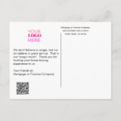 ハロウィーンビジネス実在モーゲージエステート 案内ポストカード (裏面)