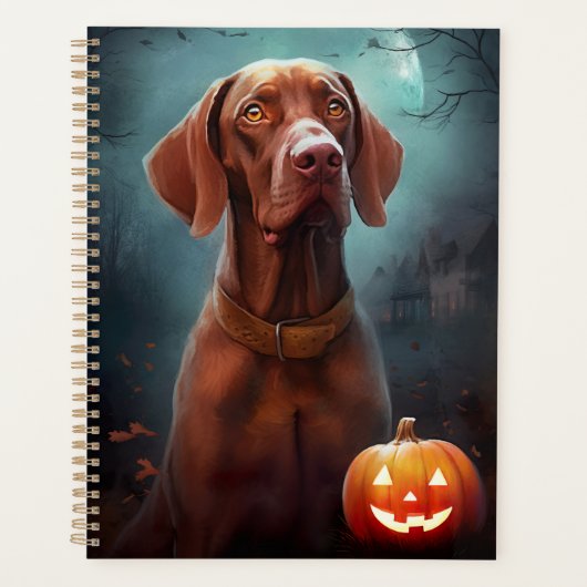 ハロウィーンビズラとカボチャ怖 プランナー手帳 (正面)