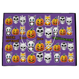 ハロウィーンビッグバッグ ラージペーパーバッグ