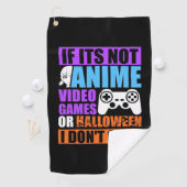 ハロウィーンビデオゲーム ゴルフタオル (インサイチュ)