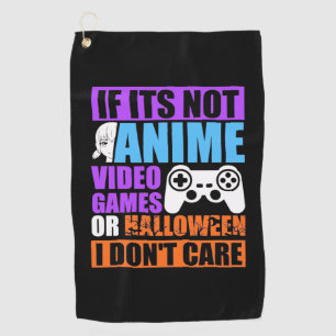 ハロウィーンビデオゲーム ゴルフタオル
