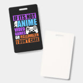 ハロウィーンビデオゲーム バッジ (正面＆裏面)