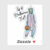 ハロウィーンビニールのシールもうハロウィンなの？ シール (シート)