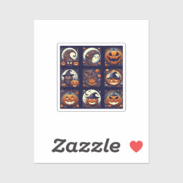 ハロウィーンビニールステッカー シール