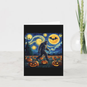 ハロウィーンビフートスターリーナイトバンゴッホ カード