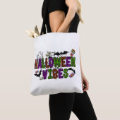 ハロウィーンビベス トートバッグ (クローズアップ)